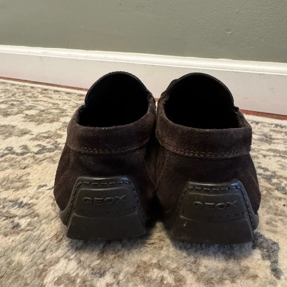 Geox brown suede‎ shoes